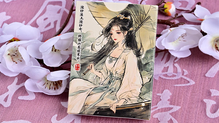 Four Beauties Playing Cards
