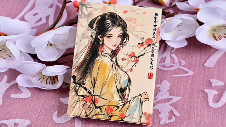 Four Beauties Playing Cards