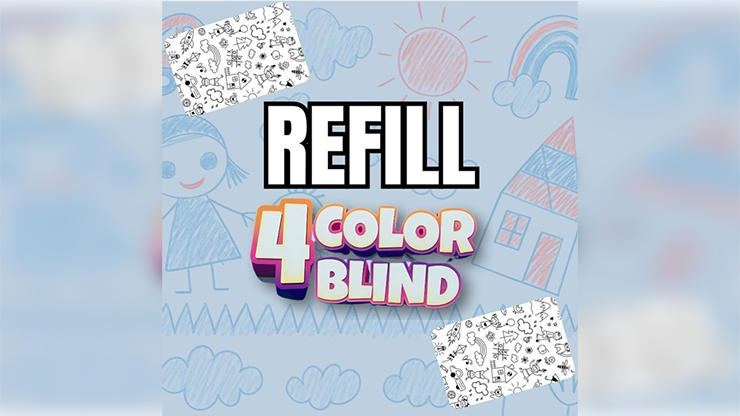 4 Color Blind Refill