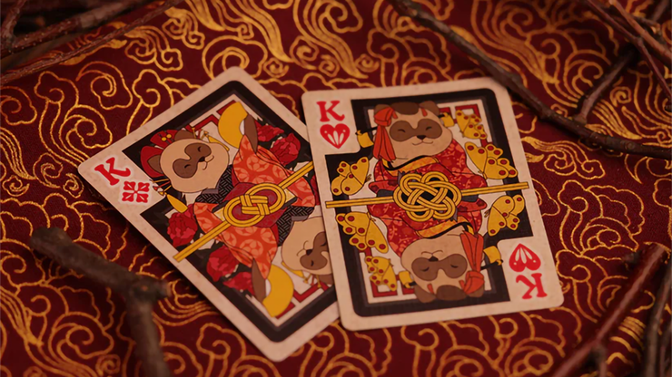 Tanuki Yukaku Playing Cards