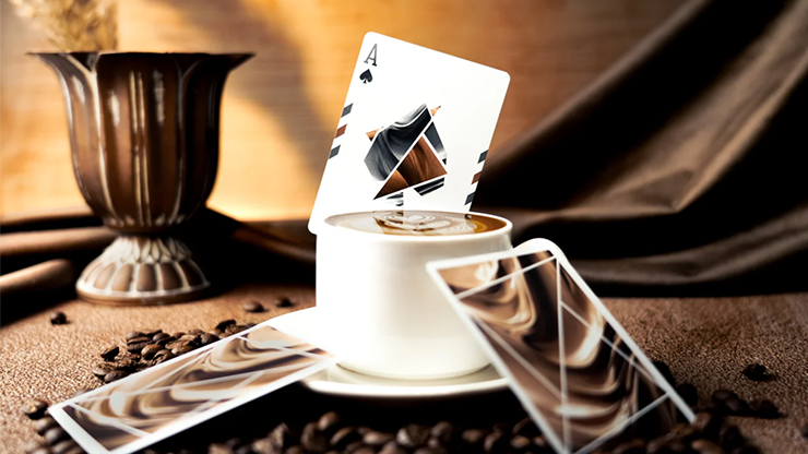 Flexible Mocha Mousse Playing Cards, photo 2