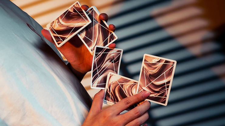 Flexible Mocha Mousse Playing Cards, photo 6