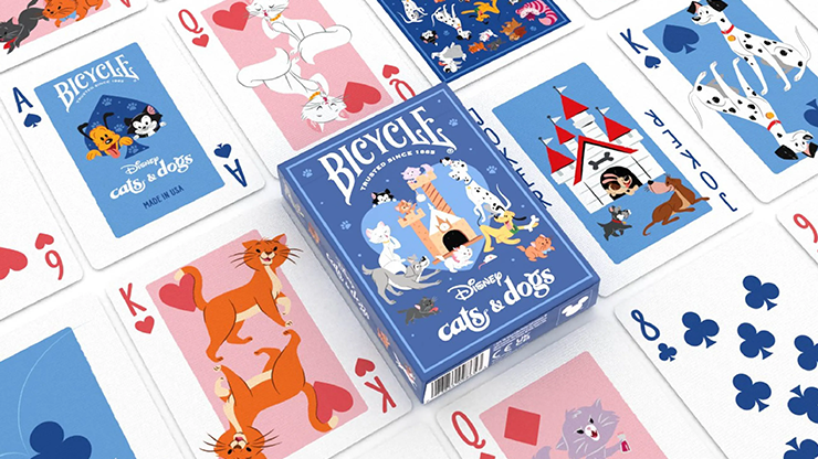 Bicycle Disney Cats and Dogs Playing Cards, photo 2