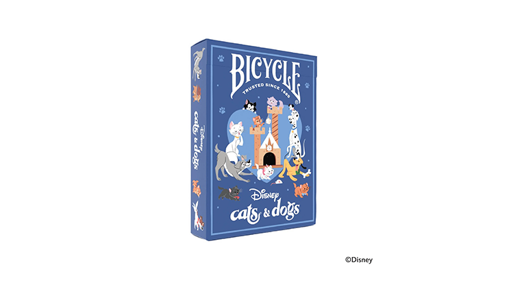 Bicycle Disney Cats and Dogs Playing Cards