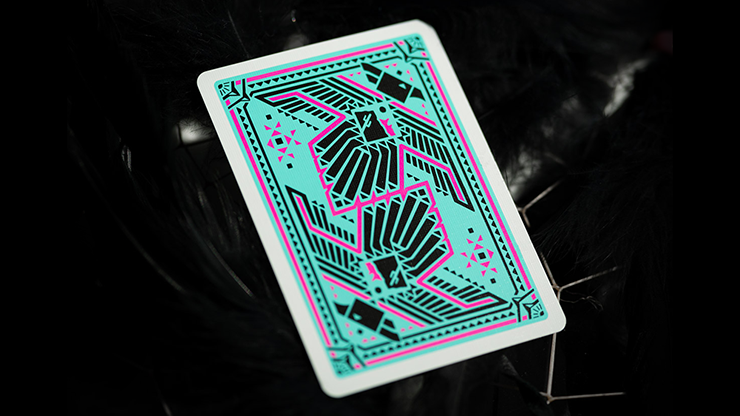 Fulton's Thunderbird Room Turquoise Edition Playing Cards