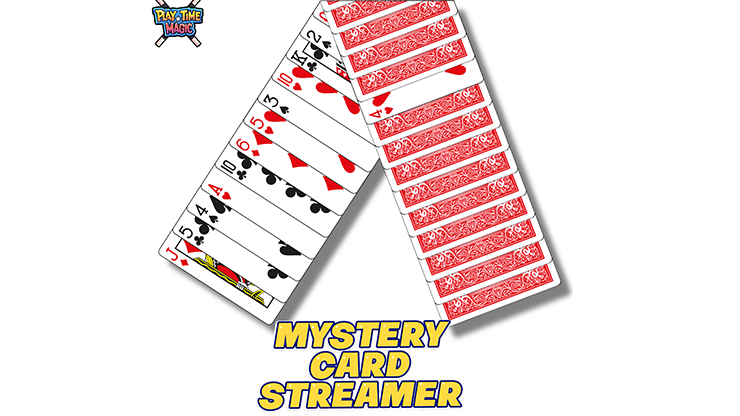 Mystery Card Streamer ( 4 of Hearts)