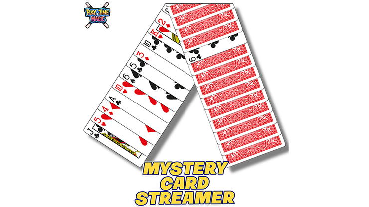 Mystery Card Streamer ( 6 of Clubs)