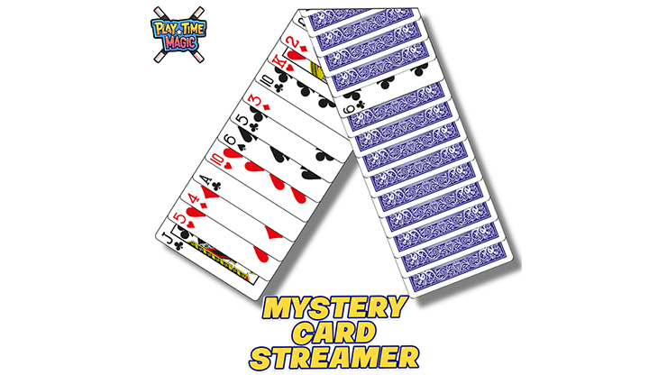 Mystery Card Streamer ( 6 of Clubs)