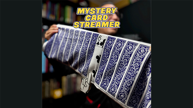 Mystery Card Streamer ( 6 of Clubs)