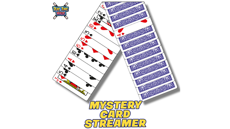Mystery Card Streamer ( 4 of Hearts)