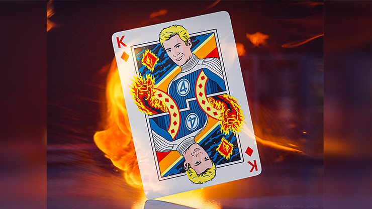 Fantastic 4 Playing Cards
