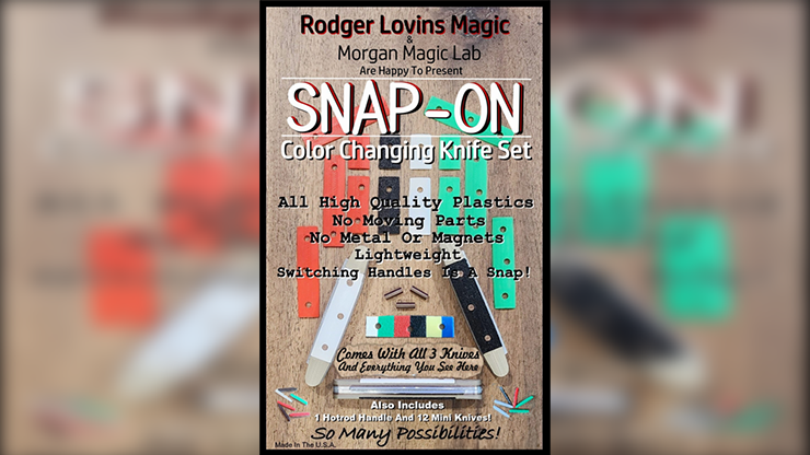 Snap-on Color Changing Knife Set