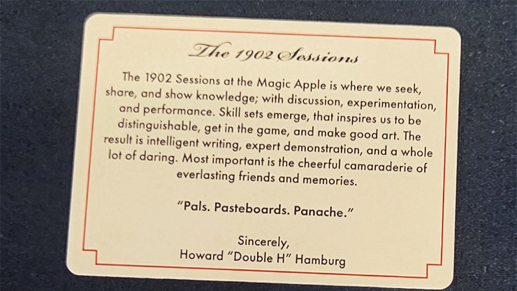 The 1902 Sessions Deck