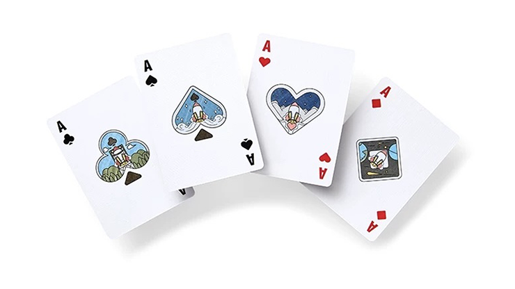Clep (Moon Exploration) Playing Cards