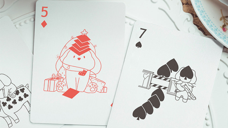 Kitten Diary - Colorful Edition Playing Cards