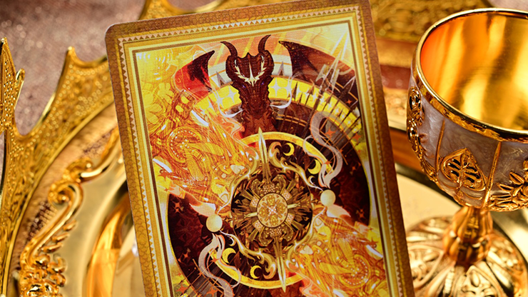 King Arthur V2 (Golden Dawn) Playing Cards