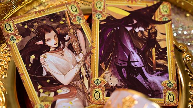 King Arthur V2 (Golden Dawn) Playing Cards