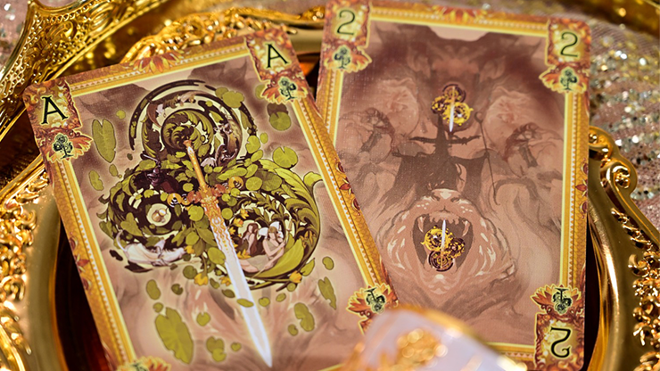 King Arthur V2 (Golden Dawn) Playing Cards