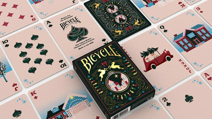 Bicycle Home for the Holidays Playing Cards