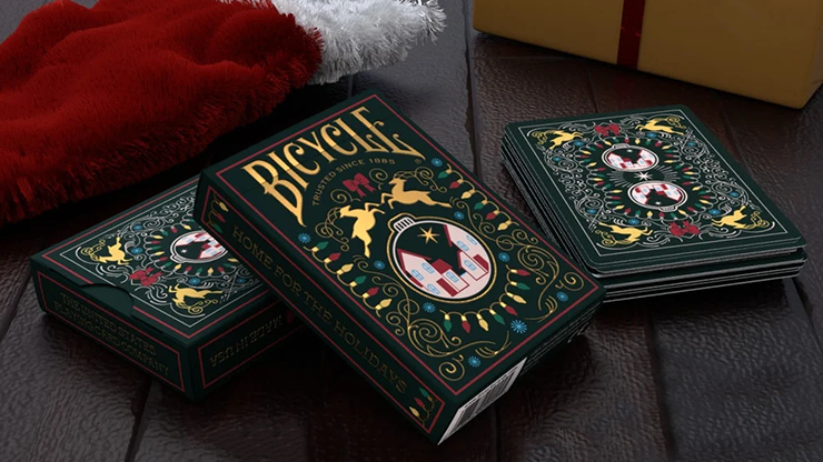 Bicycle Home for the Holidays Playing Cards