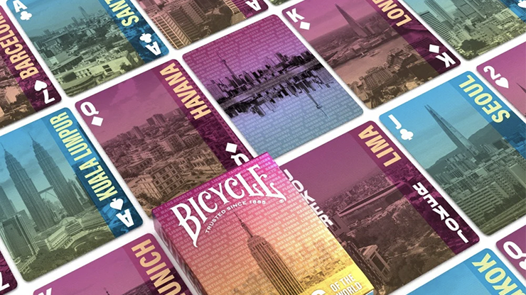 Bicycle Cities of the World Playing Cards