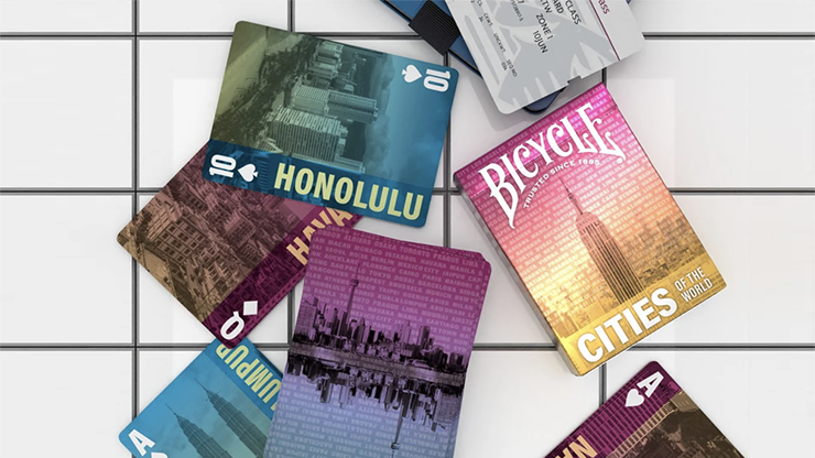 Bicycle Cities of the World Playing Cards