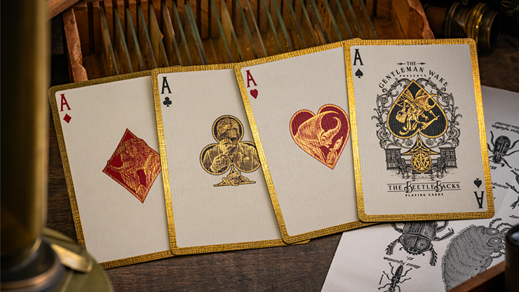 The Beetle Backs Playing Cards