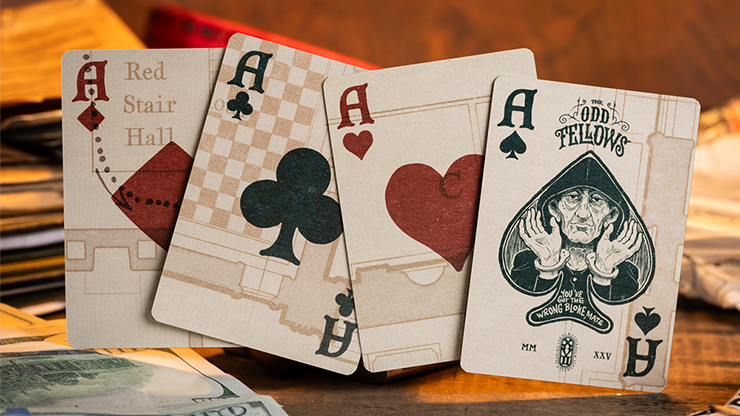 Odd Fellows Playing Cards by Stockholm 17