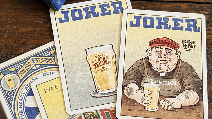 Odd Fellow Brother McPint Mini Playing Cards