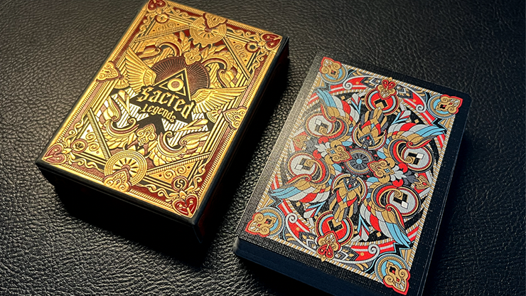 Sacred Legends Black Edition Playing Cards