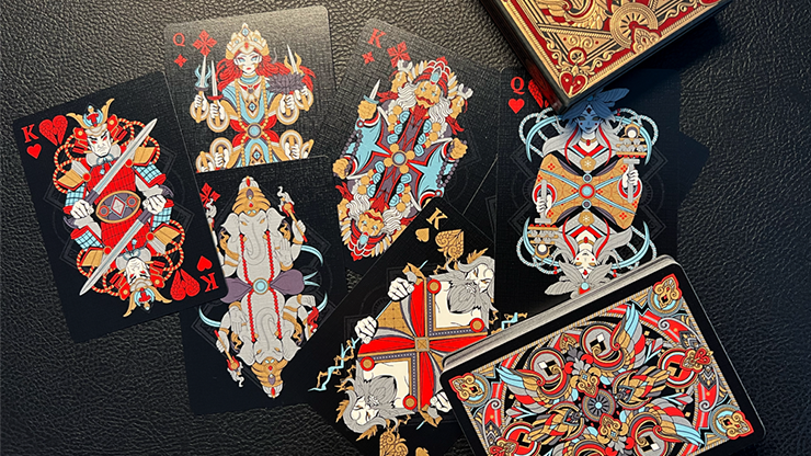 Sacred Legends Black Edition Playing Cards