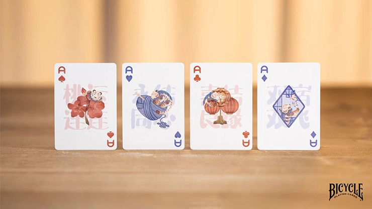 Bicycle Mascot Playing Cards