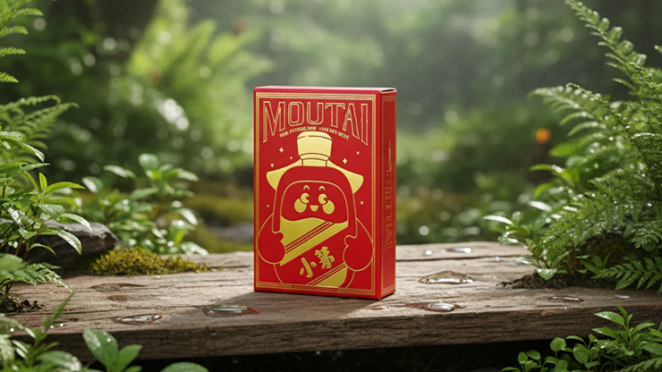 Moutai Red Limited Edition (2 Deck Set) Playing Cards