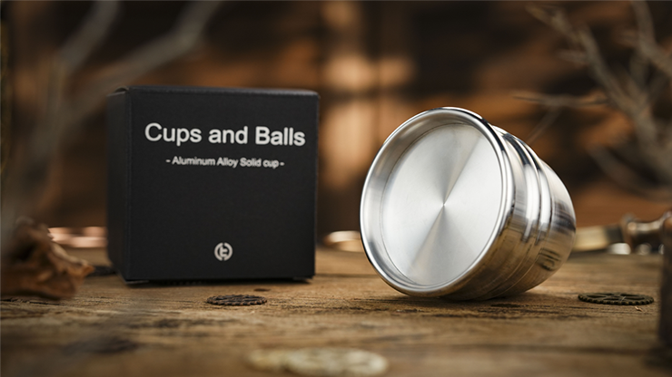 Aluminum Alloy Cups and Balls Matching Solid Cup