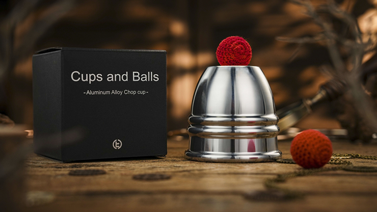 Aluminum Alloy Cups and Balls Matching Chop Cup