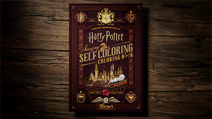 Harry Potter Self-Coloring Book