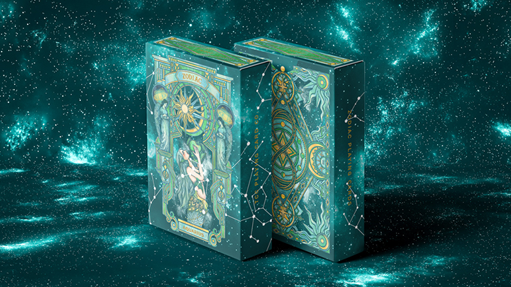 Zodiac Luminous Edition Playing Cards - Aquarius