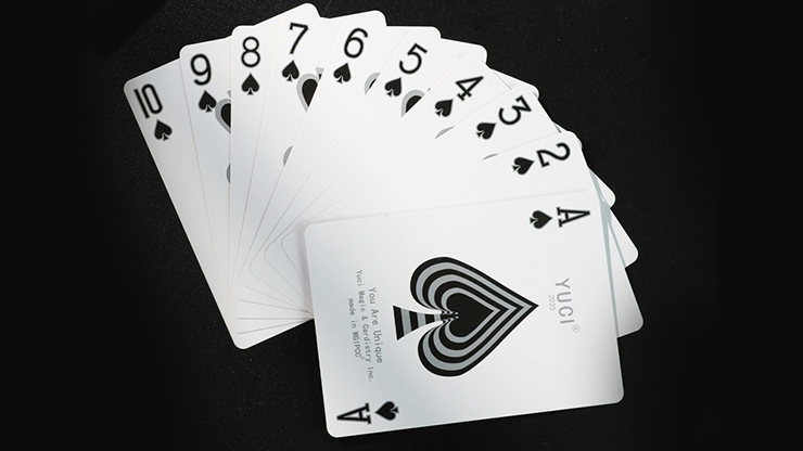 Yuci Silver Playing Cards