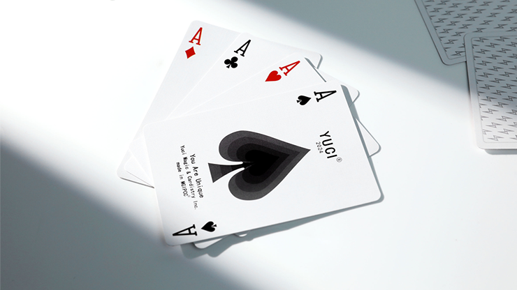 Yuci Tiny Wizard Black Playing Cards