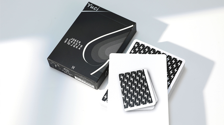 Yuci Tiny Wizard Black Playing Cards