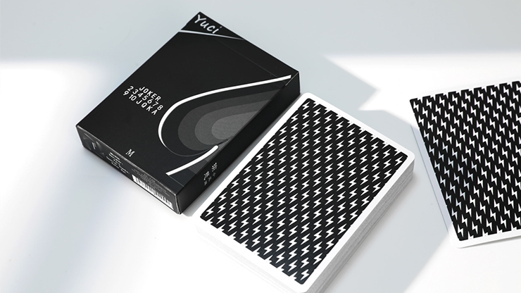 Yuci Tiny Wizard Black Playing Cards