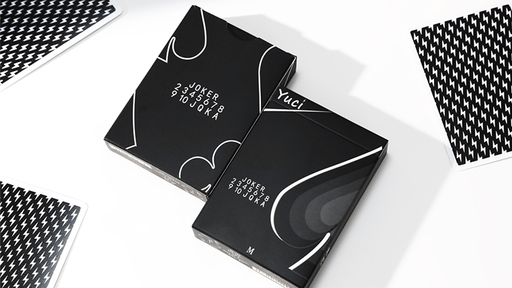 Yuci Tiny Wizard Black Playing Cards