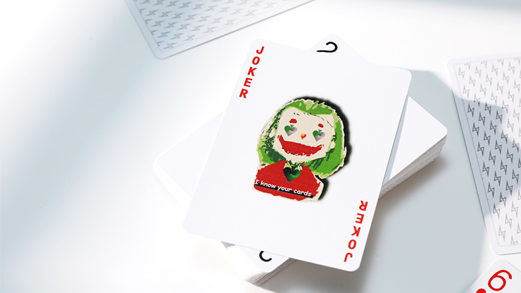 Yuci Tiny Wizard White Playing Cards