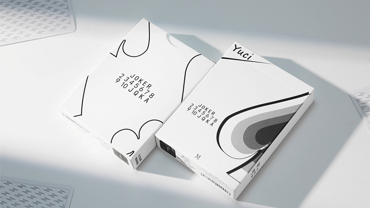Yuci Tiny Wizard White Playing Cards