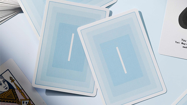 Yuci Morandi Blue 5th Playing Cards