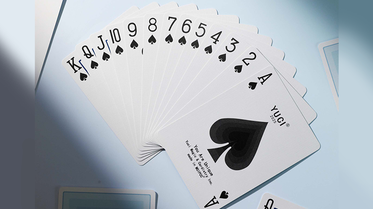 Yuci Morandi Blue 5th Playing Cards