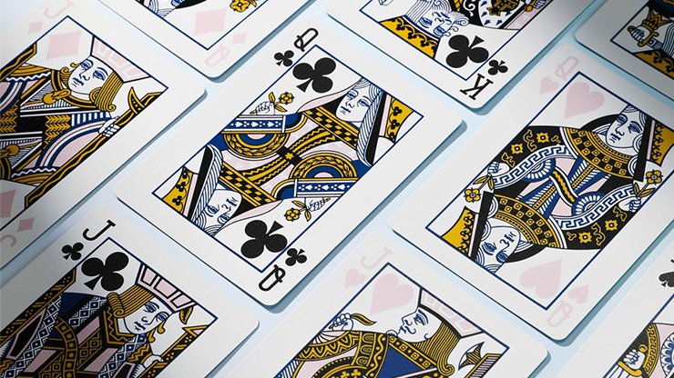 Yuci Morandi Blue 5th Playing Cards