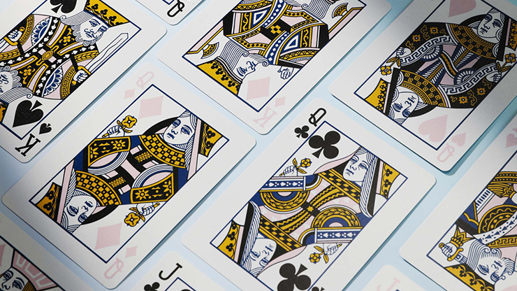 Yuci Morandi Pink 5th Playing Cards