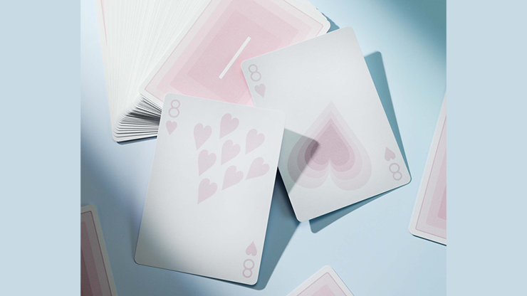 Yuci Morandi Pink 5th Playing Cards