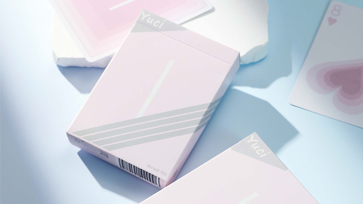 Yuci Morandi Pink 5th Playing Cards